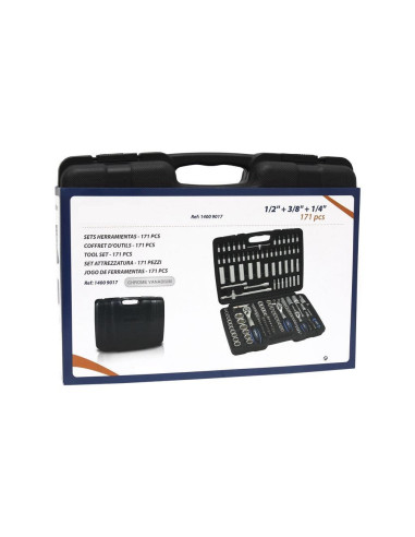 Maletín Herramientas profesional 171 pcs