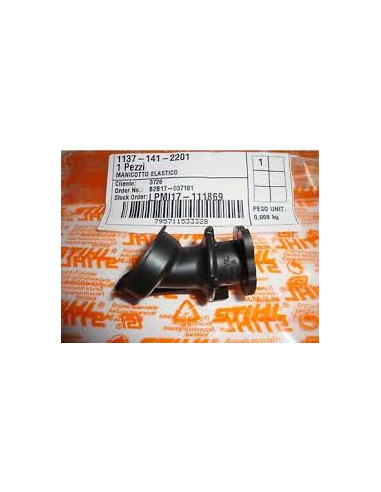 Codo admisión motosierra STIHL