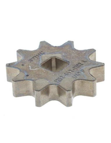 Piñón de cadena 1/4" Picco 10d motosierra STIHL