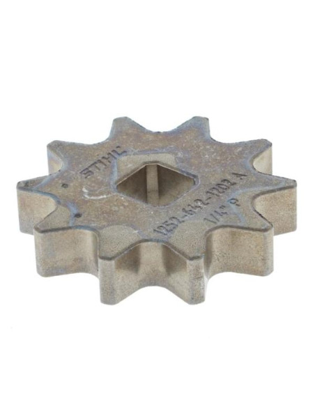 Piñón de cadena 1/4" Picco 10d motosierra STIHL