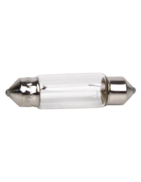 Lampara plafonier C10W (12V) Ø11x38mm