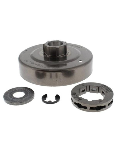 Juego de piñón de cadena tipo anillo 3/8" 7d