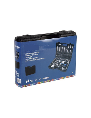 Maletín herramientas 94 pcs