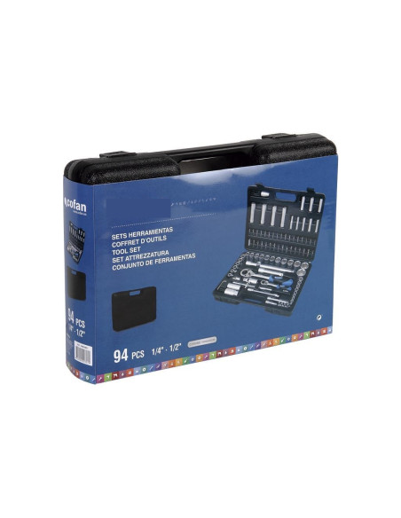 Maletín herramientas 94 pcs