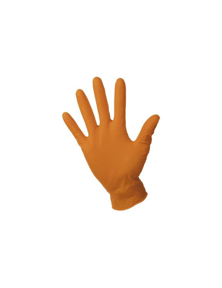 Caja de 100 guantes de nitrilo 100 Und.