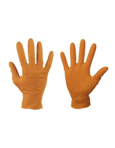 Caja de 100 guantes de nitrilo 100 Und.