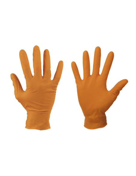 Caja de 100 guantes de nitrilo 100 Und.