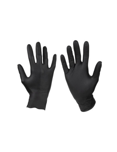 Caja de 100 guantes de nitrilo 100 Und.