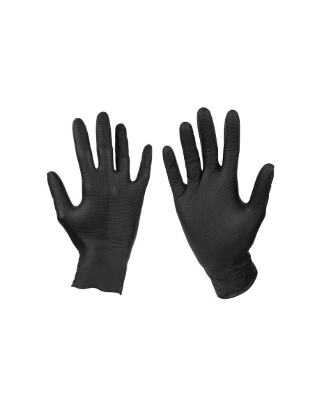 Caja de 100 guantes de nitrilo 100 Und.