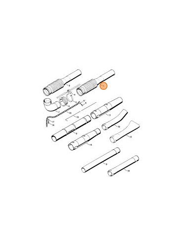 Tubo Flexible tipo acordeon STIHL
