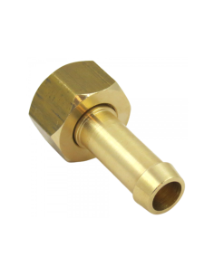 Racor recto completo latón