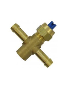 Portaboquilla 2 espigas completo 10mm laton