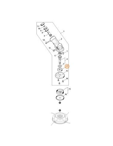 Rodamiento ranurado de Bolas STIHL