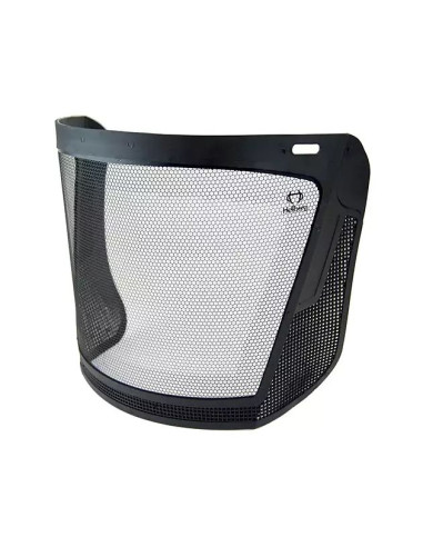 Protector para la cara, rejilla de nilón negro...