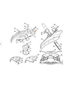 Pieza de apriete STIHL 2