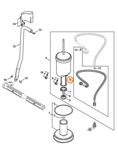 Tubo Flexible STIHL