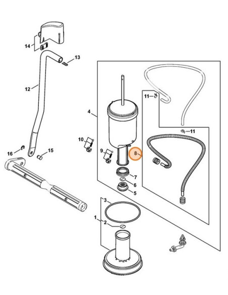 Tubo Flexible STIHL