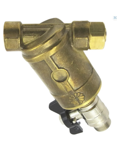 Filtro laton inclinado tuerca loca