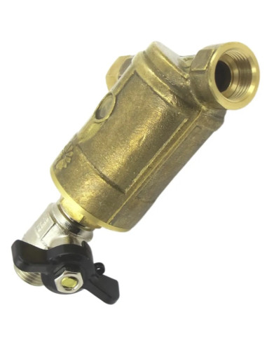 Filtro laton inclinado tuerca loca