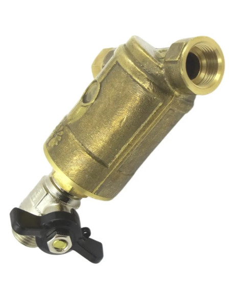 Filtro laton inclinado tuerca loca