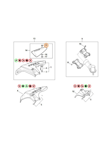Tornillo IS-M5X12 STIHL