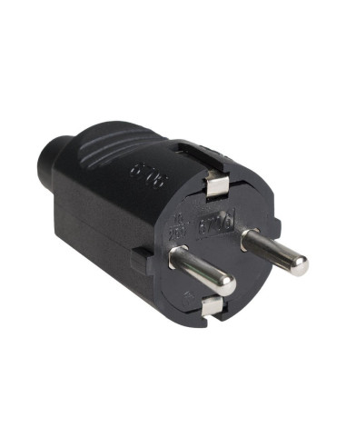 Clavija Bipolar Schuko de goma