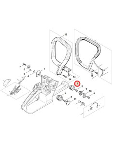 Silentblock manillar motosierra STIHL 2