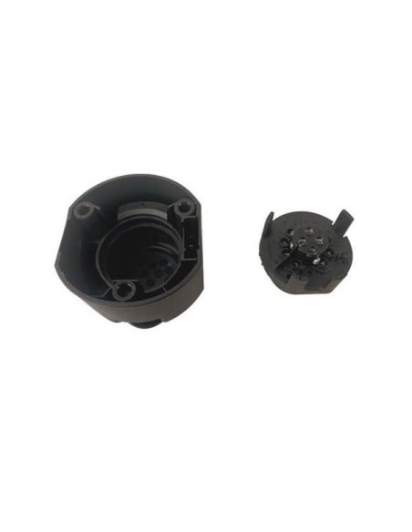 Base PVC 13 polos + Microinterruptor