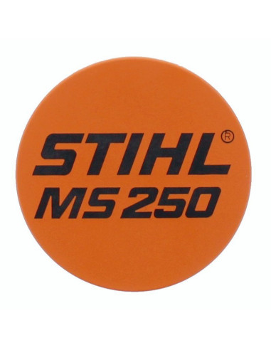 Placa de tipo MS 250 STIHL