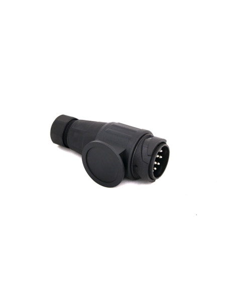 Clavija remolque PVC de 13 Polos