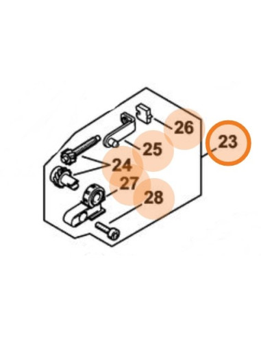 Juego de tensor de cadena motosierra STIHL