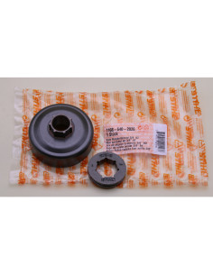 Juego de tambor de embrague con piñon tipo anillo 3/8" 8d...