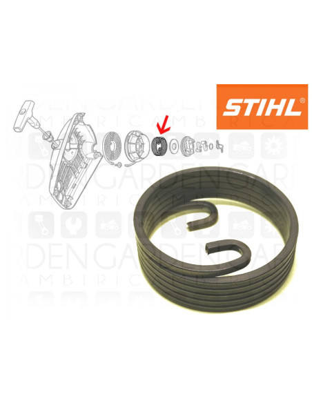 Resorte arranque motosierra STIHL