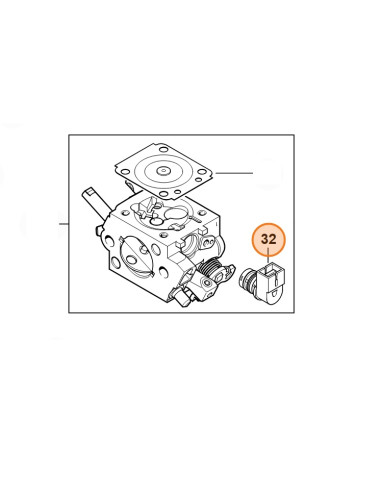 Válvula electromagnética STIHL