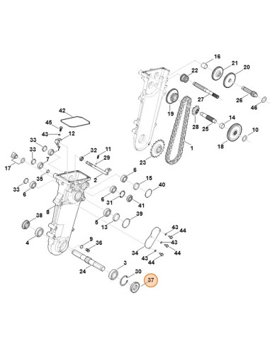 Anillo de junta STIHL