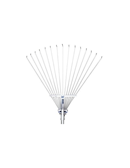 Escoba plegable de metal 15 puas