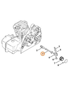 Latiguillo bomba de aceite STIHL 2