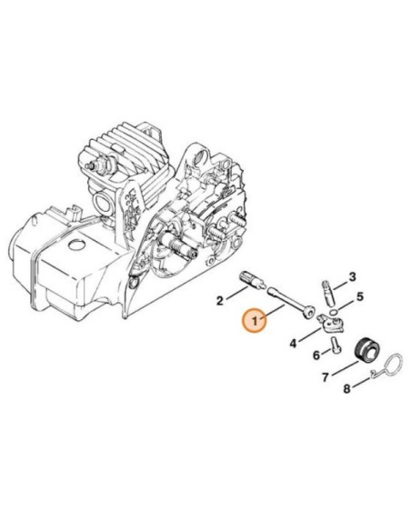 Latiguillo bomba de aceite STIHL