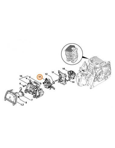 Carburador C1Q-S121D STIHL