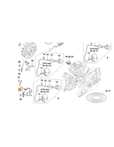 Mazo de cable STIHL