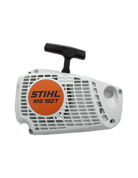 Carcasa del ventilador con mecanismo de arranque STIHL