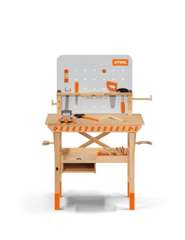 Banco de trabajo de madera juguete STIHL