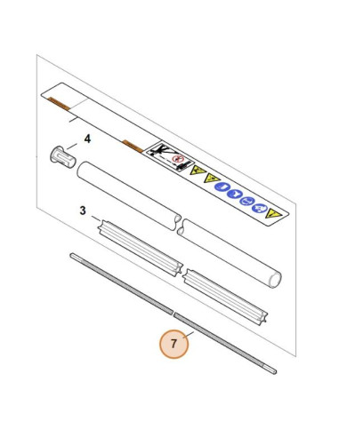 Eje de transmisión desbrozadora STIHL