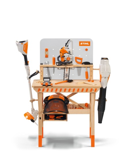 Banco de trabajo de madera juguete STIHL