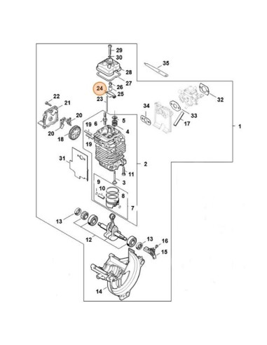 Balancín motor 4-MIX® STIHL