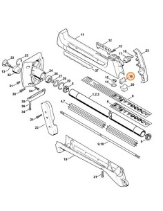 Amortiguador de tope desbrozadora STIHL 2